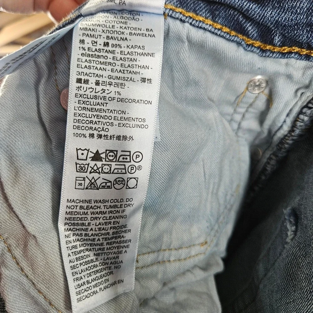 Levis‎ 505 Jeans Mens 38x30 Blue Denim Medium Wash Straight Leg Regular Fit